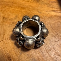 90s スカル リング ドクロ 髑髏 silver ヴィンテージ アンティーク の画像