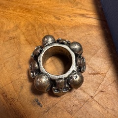 90s スカル リング ドクロ 髑髏 silver ヴィンテージ アンティーク の画像