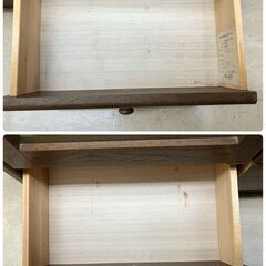 清水家具 キャビネット レトロ家具 No.2296● ※現金、クレジット、スマホ決済対応の画像