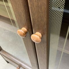清水家具 キャビネット レトロ家具 No.2296● ※現金、クレジット、スマホ決済対応の画像