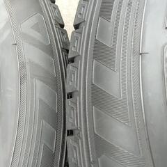 冬 195/65R15 ダンロップ 日本製【富山】プリウス ノア セレナ ステップワゴン インプレッサ 15インチ スタッドレスタイヤ 中古４本の画像