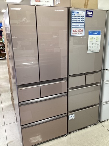 6ドア冷蔵庫 MITSUBISHI MR-WX60A-P