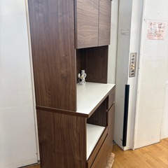 値下げしました。N1033★レンジボード★食器棚★カップボード★幅895mmの画像