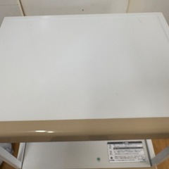 値下げしました。N1034★米びつ付きレンジ台★食器棚★レンジ台★幅560mmの画像