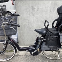 ヤマハ電動アシスト自転車子供乗せ自転車　22-26インチ
