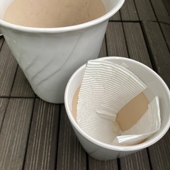 陶器化粧鉢　白　未使用の画像