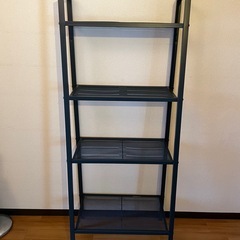 IKEA LERBERG レールベリ シェルフユニット ダークグ...