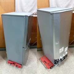 アクア AQUA 一人暮らし用冷蔵庫 2ドア 2018年製の画像