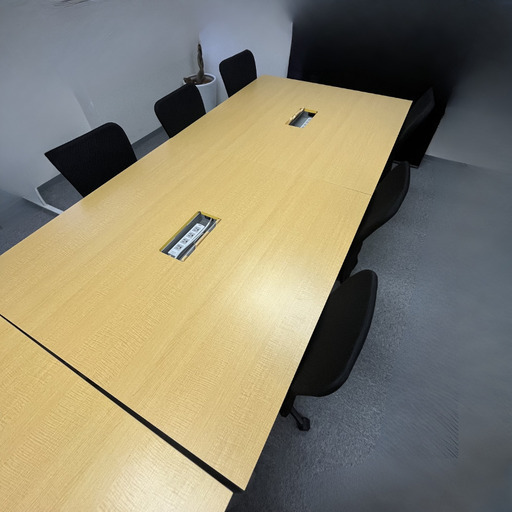 デスクセット（デスク×１　チェア×６　延長コード×２）