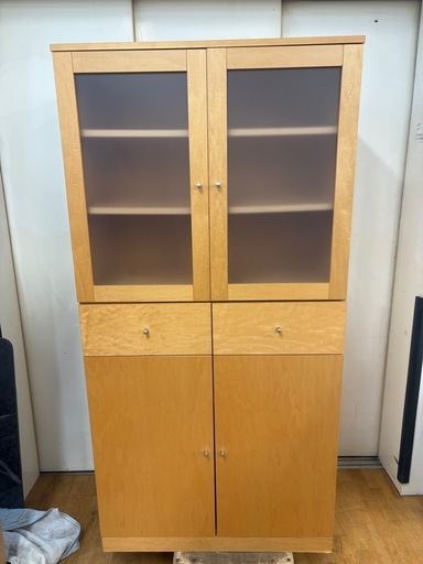 N1035★レンジボード★食器棚★カップボード★幅870mm