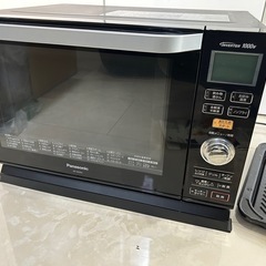 電子レンジ（オーブン付）　パナソニック　NE-MS263 ブラック 