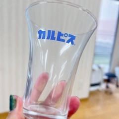 カルピス　朝顔、グラス2個セット非売品の画像
