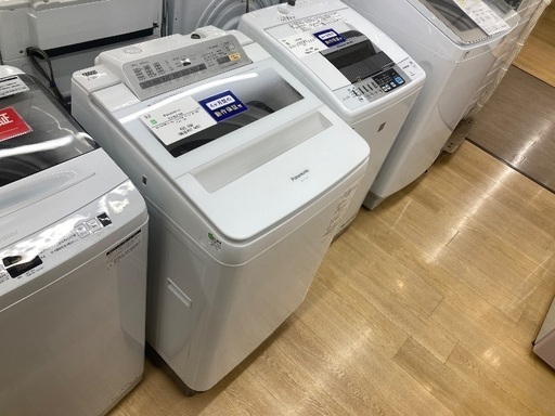 【トレファク イオンモール常滑店】全自動洗濯機 Panasonic NA-FA80H3 2017年製をご紹介！