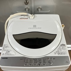 TOSHIBA 洗濯機　2019年製の画像