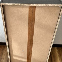 木目調三段BOX（ダークブラウン）の画像