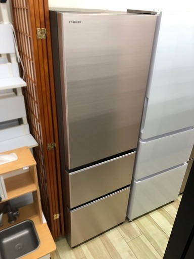 HITACHI 315L 冷凍冷蔵庫:2019年製【リサイクルフカツ岡崎倉庫店】250623KT-27