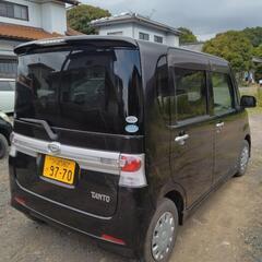 ダイハツ タントカスタム 車検R7.10 バワースライド 支払い総額12.8万円 乗って帰れますの画像