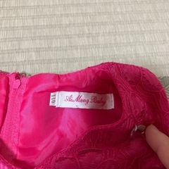 結婚式　ドレス　110【値段交渉可】の画像