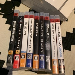 プレイステーション3 ソフト9本、本体ジャンク付きの画像