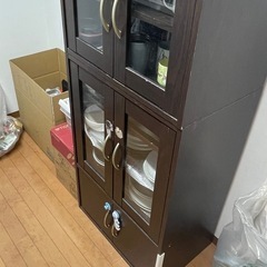 【現地引き取り・急募！】食器棚 3段