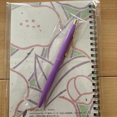 ナナズグリーンティー　ノート　ボールペンの画像