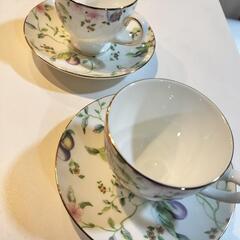 ウェッジウッド　カップ＆ソーサー　２客セット　WEDGEWOODの画像