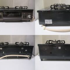 G∀38 ガスコンロ パロマ IC-S37ＢM-L 2021年製 都市ガス 12A/13A 2口 左強火 中古品 検：グリル ガステーブル コンロの画像
