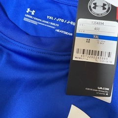 アンダーアーマー　キッズTシャツ　の画像