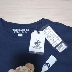 ビバリーヒルズポロクラブ　メンズTシャツ　Sサイズ ネイビーの画像