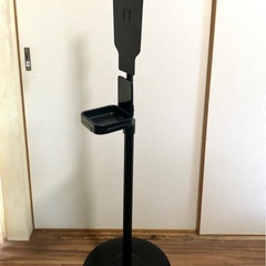 【販売済】②手指消毒液ディスペンダー用スタンド　開封未使用品 の画像
