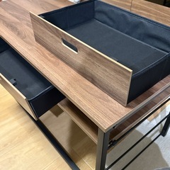 ニトリ収納付きテーブル（Nポルダ）の画像