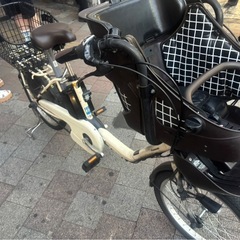 子供乗せ電動自転車　パナソニックの画像