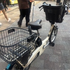 子供乗せ電動自転車　パナソニックの画像