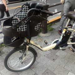 子供乗せ電動自転車　パナソニックの画像