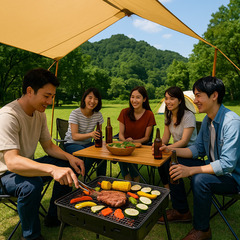 【佐野市】自然の中で日帰りBBQ・デイキャンプしませんか？