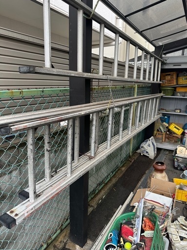 アルミ脚立2連 7mぐらい