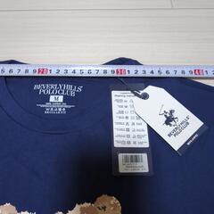ビバリーヒルズポロクラブ　メンズTシャツ　M　ネイビー　タイ限定の画像