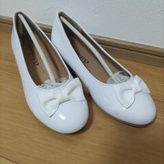 ⑭ 美品 キッズ　フォーマルシューズ 21cm　発表会・結婚式・...
