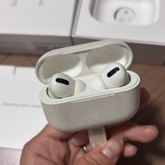 処分予定 AirPods Pro Apple ホワイト ワイヤレスイヤフォン アップル エアーポッズ プロ 第一世代の画像