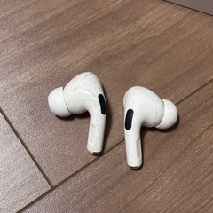 処分予定 AirPods Pro Apple ホワイト ワイヤレスイヤフォン アップル エアーポッズ プロ 第一世代の画像