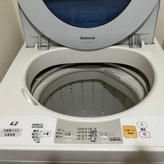 2006年製National　洗濯機の画像