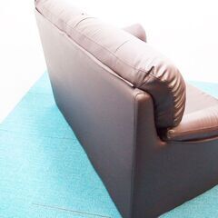 オーソドックスタイプな2Pソファ 幅130 奥行80 高さ84cm FA35の画像
