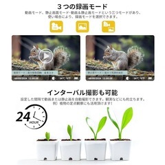 トレイルカメラ 赤外線カメラ 静止画6400万画素 動画8k 野生動物監視 防犯 乾電池式 0.05秒超高速トリガー 夜間低輝度光らく赤外線LED 人感センサー 内蔵録音マイク 64GB メモリーカード IP67級防水防塵 屋外 屋内 監視用 暗視 日本語取扱説明書付きの画像