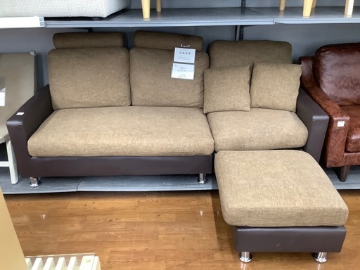 【軽トラック無料貸出中！】 3人掛けソファ 入荷しました！