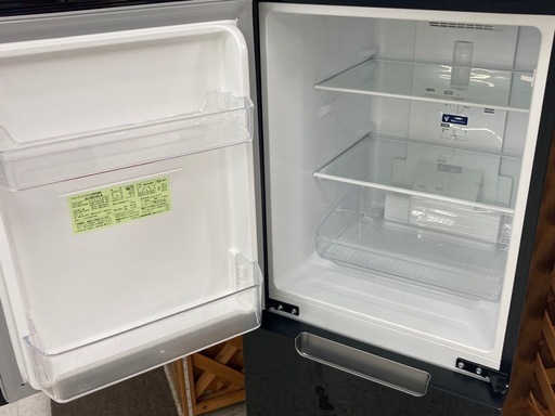 【愛品館江戸川店】保証充実 SHARP 2021年製 152L　2ドア冷凍冷蔵庫 SJ-GD15G-B