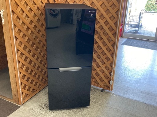 【愛品館江戸川店】保証充実 SHARP 2021年製 152L　2ドア冷凍冷蔵庫 SJ-GD15G-B