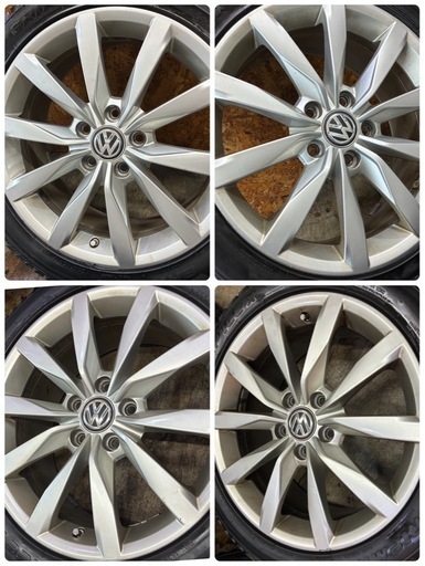 中古VW ゴルフⅦ 純正 17インチセット 225/45R17
