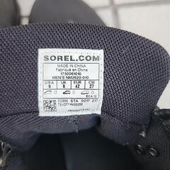 SOREL レザーブーツ 27cmの画像