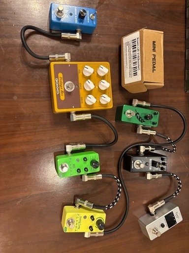 お得なギターエフェクターセット(パッチケーブル付き)