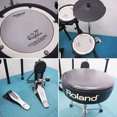 Roland 電子ドラム V-Drums TD-4 ローランド 簡易音出しはOKでした DA19の画像